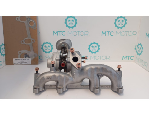Turbo reconstruido de intercambio